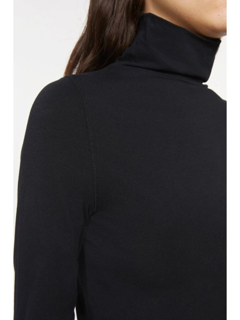 Rodebjer Kiena turtleneck Jersey Top Black Size Small New with Tag - Picture 3 of 4